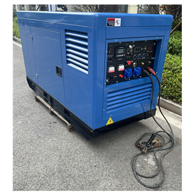 260A 280A 400Amps moteur de refroidissement liquide soudeur générateur diesel machine de soudage avec commande de transistors IGBT