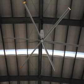 Fan de plafond industrielle de pale des hélices 6 grande 16ft HVLS, grande ventilation économiseuse d'énergie d'air