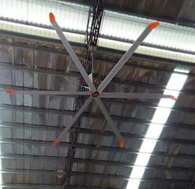 Fan de plafond industrielle de pale des hélices 6 grande 16ft HVLS, grande ventilation économiseuse d'énergie d'air