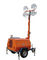 Générateur diesel mobile 4 silencieux de Kubota Genset de tour d'éclairage * 1000W mât de la lampe 9m