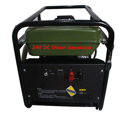 L'air a refroidi 24V C.C 5kw 3000rpm Genset Diesel Generator IP23