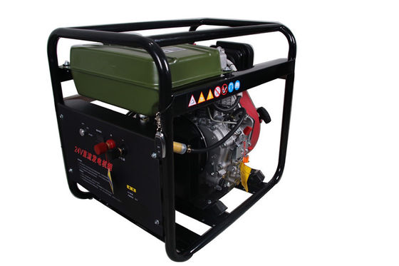 L'air a refroidi 24V C.C 5kw 3000rpm Genset Diesel Generator IP23